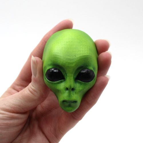 Roswell GREEN ALIEN Fridge Magnet, Little Green Men